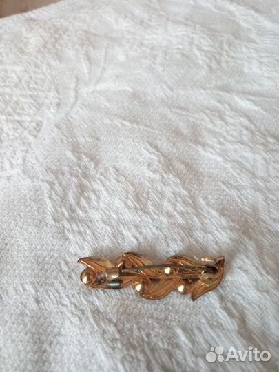 Брошь. Клипсы. Винтаж СССР