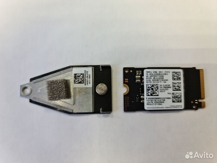 Накопитель SSD M.2 Samsung 256GB
