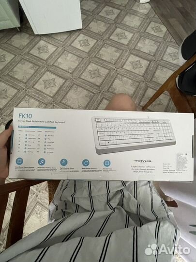 Клавиатура a4tech fk10