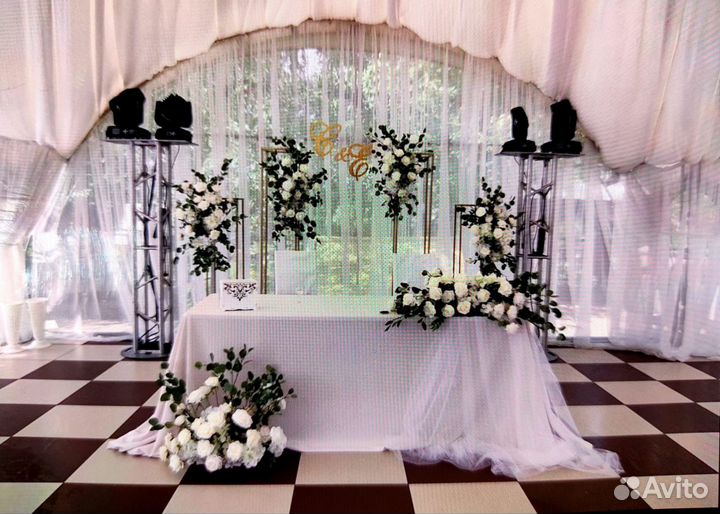 Свадебная Арка Свадебные Тумбы Аренда