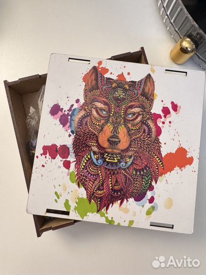 Деревянные пазлы фигурные