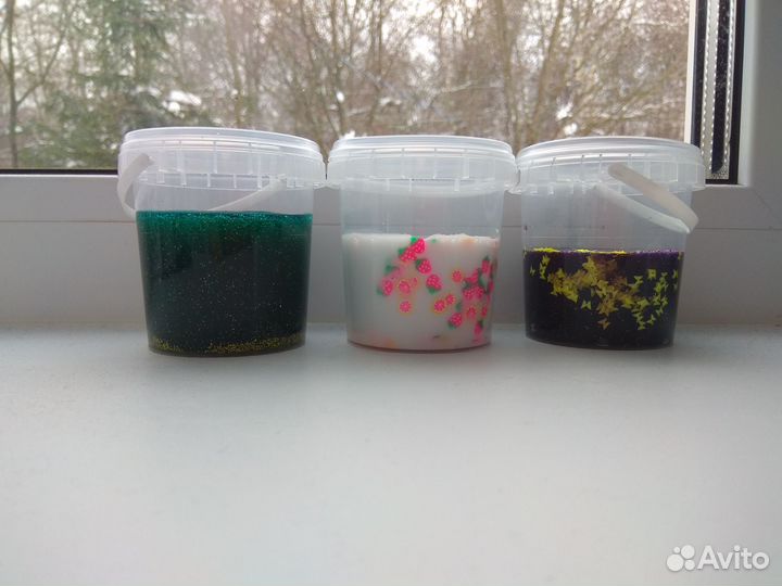 Слаймы на заказ, своими руками