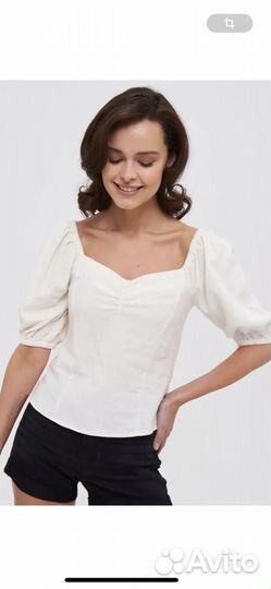 Блузка hm лен