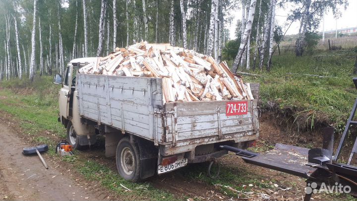 Березовые дрова колотые