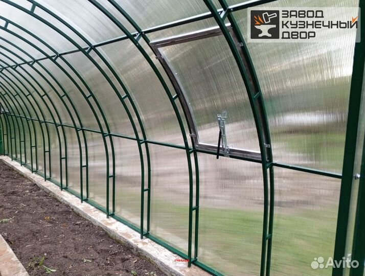 Теплица с сборкой 3х6