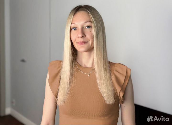 Наращивание волос модель