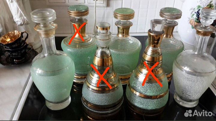 Штофы и графины СССР