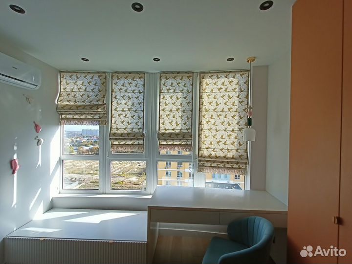 Римские шторы от производителя на электроприводе