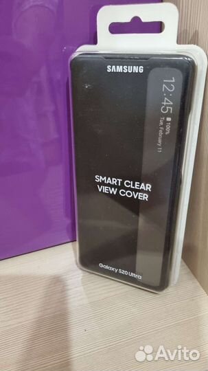 Чехол Samsung Clear View Cover Z3 Galaxy S20 Ultra