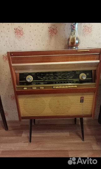 Радиола СССР ламповая