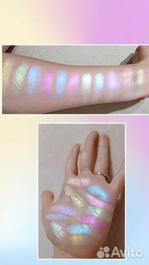 Набор перламутровых хайлайтеров