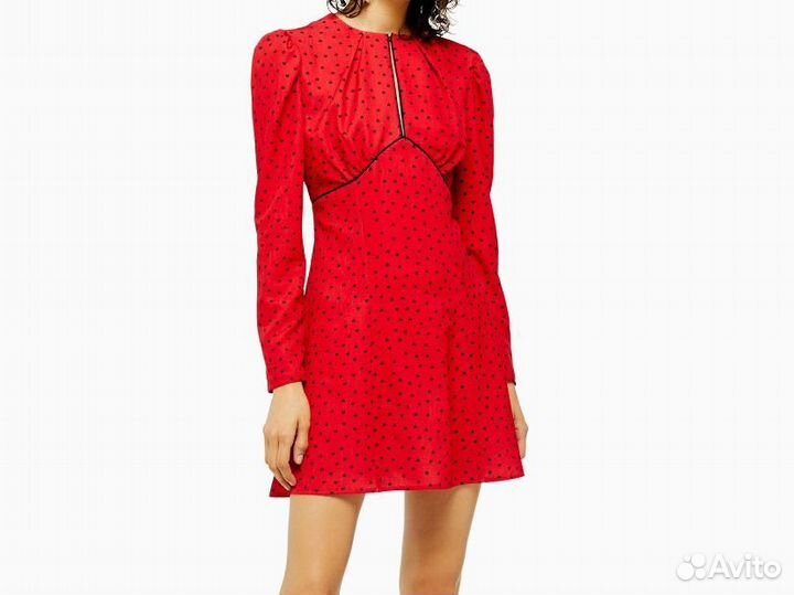 Платье в сердечко Topshop