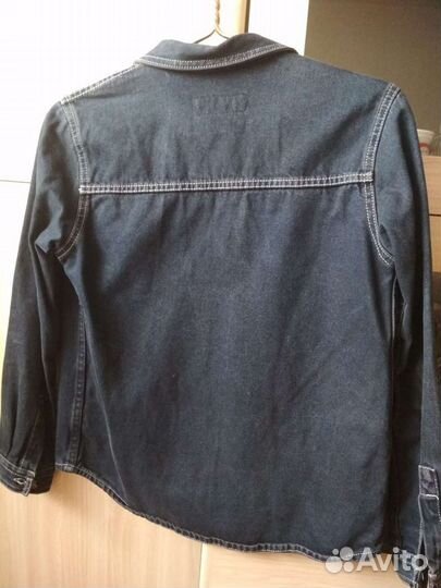 Рубашка джинсовая