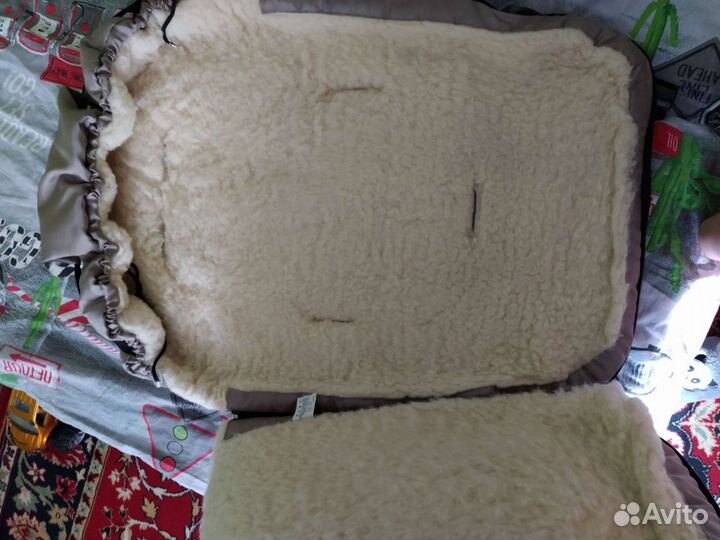 Зимний конверт в коляску