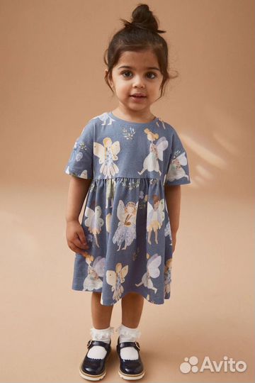 Платье с феями на девочку next 116, 122