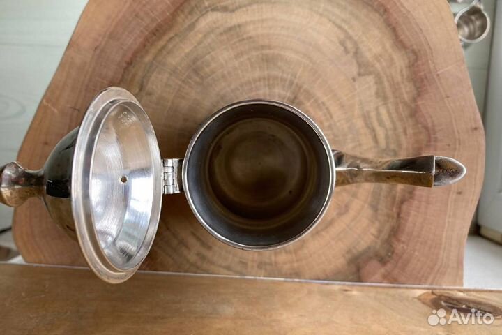 Антикварный серебрёный кофейный набор