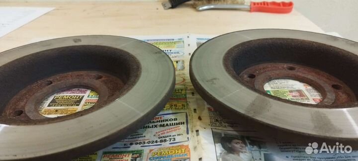 Тормозные диски задние mazda 3 1.6