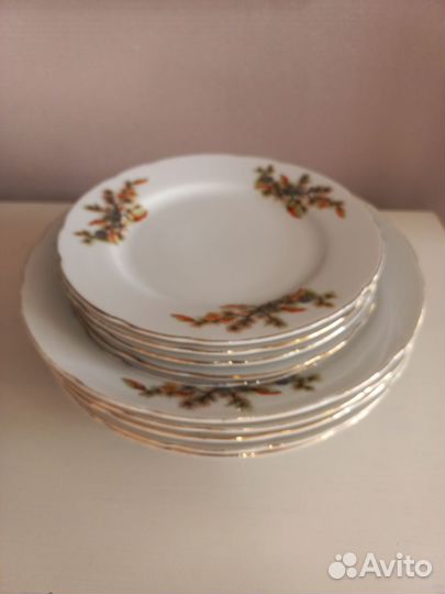 Тарелки япония шишки