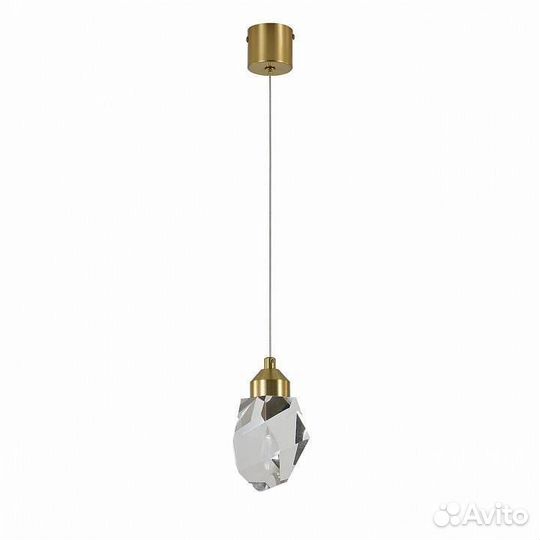 Подвесной светильник Indigo Cristallo 12053/1P Brass