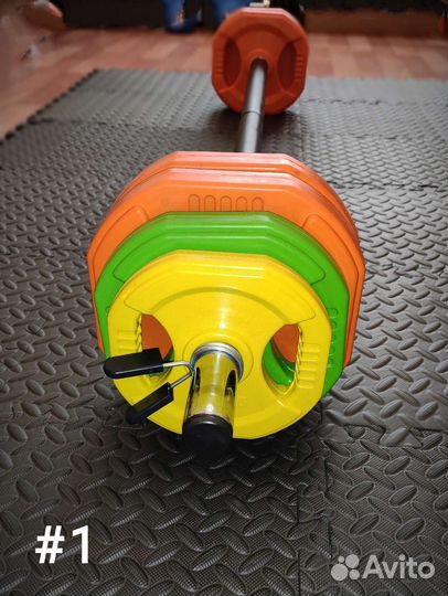 Штанги модульные (body pump)