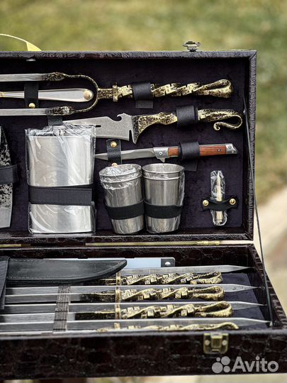 Шашлычный набор в кейсе