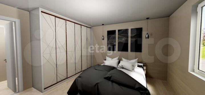 Дом 56 м² на участке 13 сот.