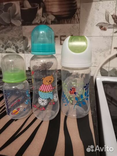 Бутылочки для кормления avent