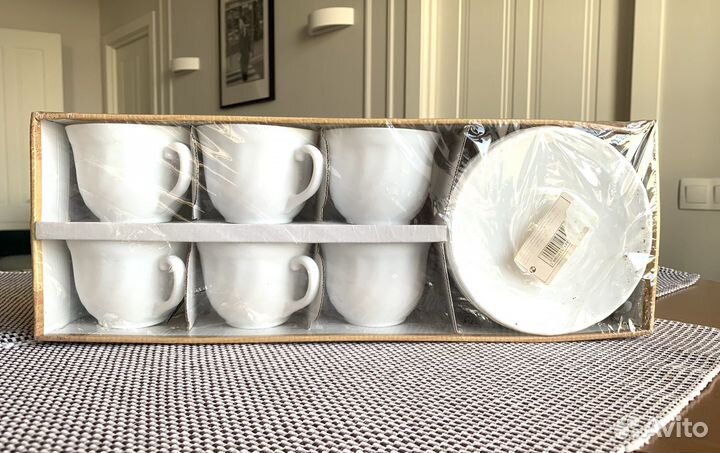 Сервиз чайный arcopal. 12 предметов