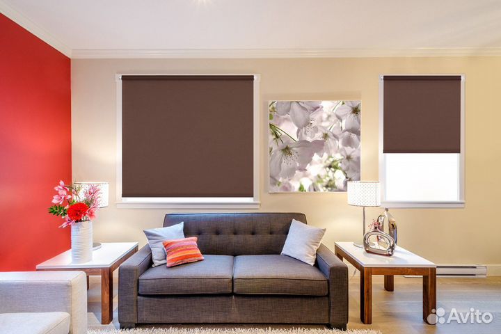 Рулонные шторы / Жалюзи