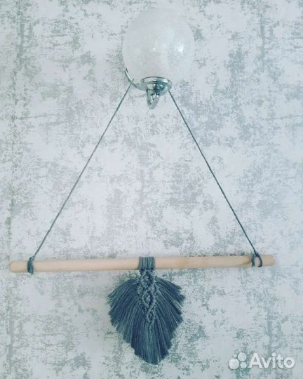 Макраме лист