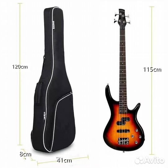Чехол для бас гитары