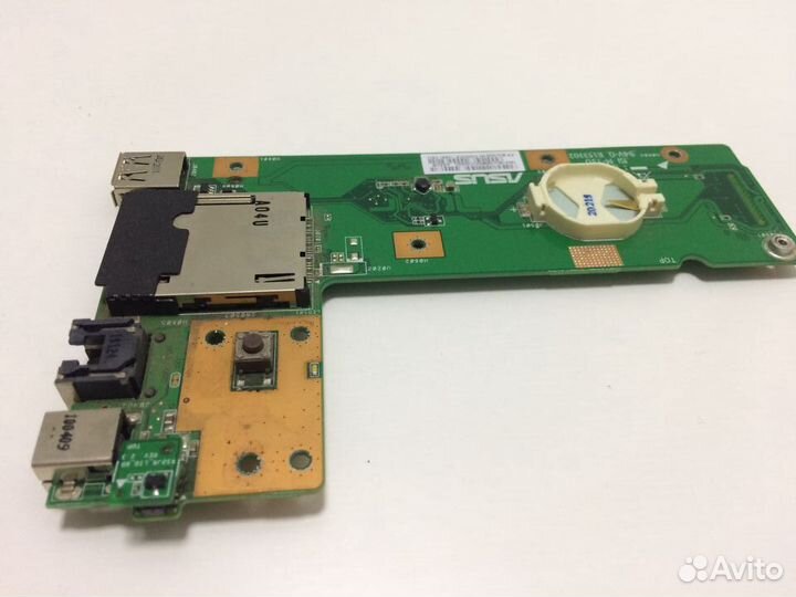 Плата USB+CardR+LAN+Power Asus K52D,K52J дефект