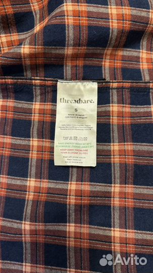 Рубашка мужская новая в клетку S