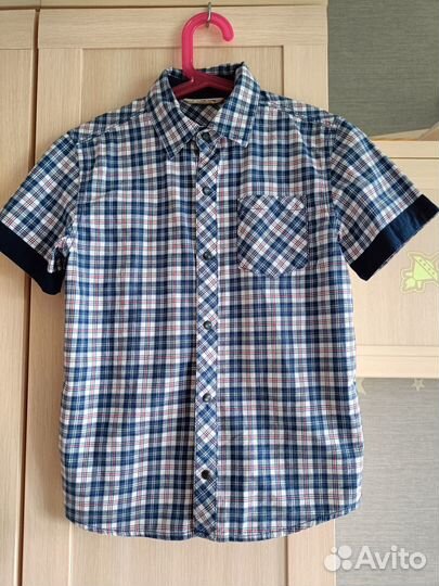 Рубашка для мальчика 134 140