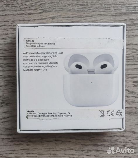 Наушники apple airpods 3
