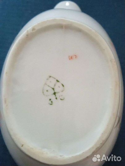 Соусник фарфоровый СССР южноуральск
