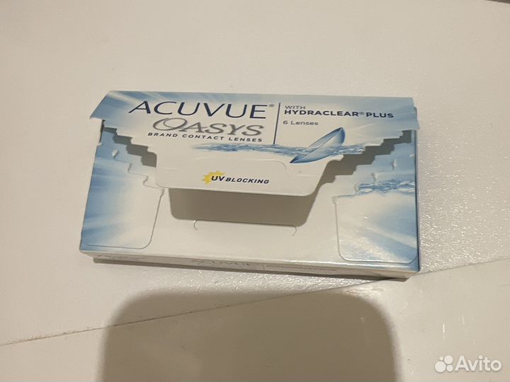 Линзы контактные acuvue oasys двухнедельные -3.50