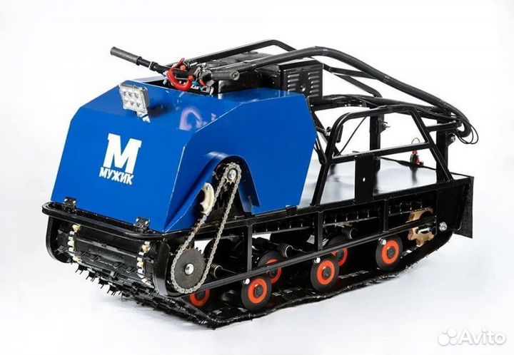 Мотобуксировщик Мужик 600 Long 15л.с В рассрочку