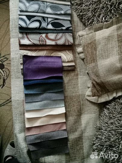 Куски мебельной ткани