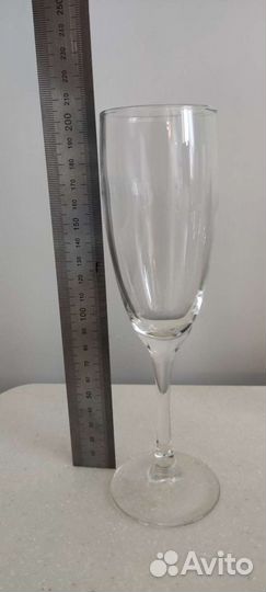 Бокалы, стекло, новые (цена за 6шт)