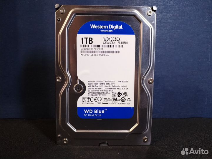 Жесткий диск 1 тб/ SSD 240 gb