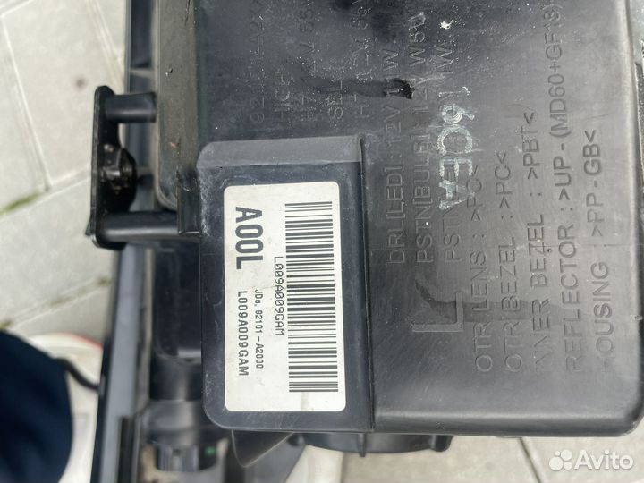 Фара левая kia ceed 2017 г. Левая