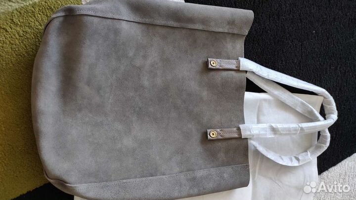 Сумка тоут натуральная кожа. Новая