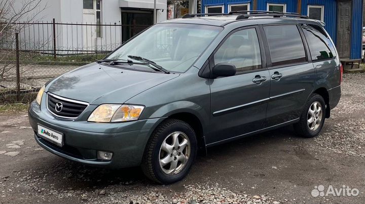 Mazda MPV 2.5 AT, 2001, 225 581 км