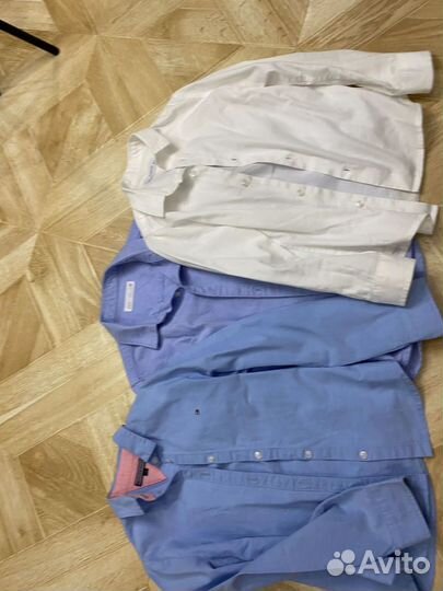 Рубашкаэи tommy hilfiger, zara, reserved