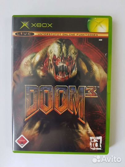 Xbox original / Xbox 360 Doom 3. Лицензия