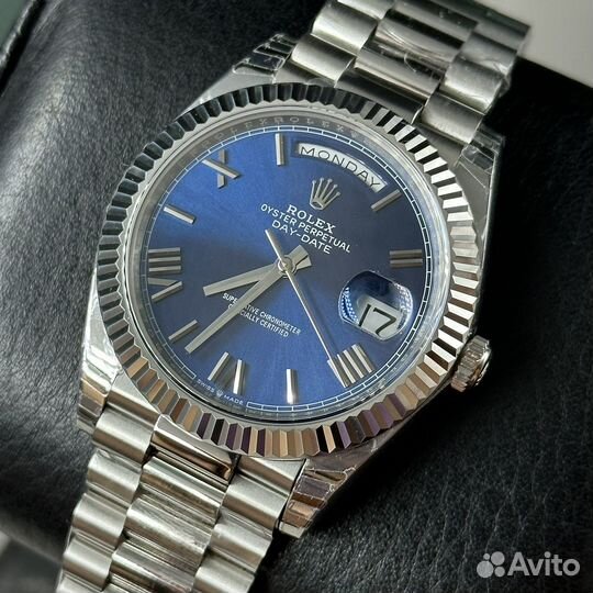 Часы Rolex Datejust 40mm Blue dial