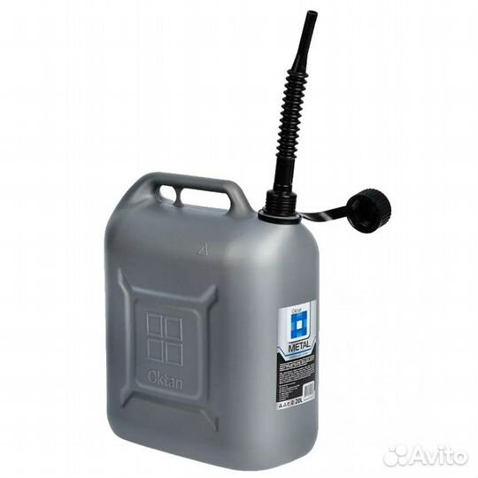 Канистра oktan Oktan Metal серая 20 л 10265015 BRU