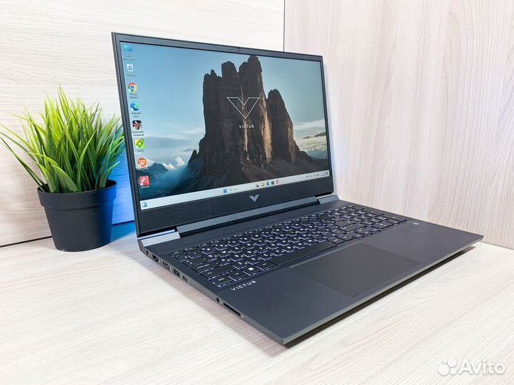 Игровой ноутбук HP Victus Ryzen 5/RTX 3060/16Gb