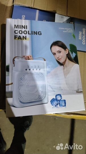 Мини-вентилятор с увлажнителем воздуха оптом